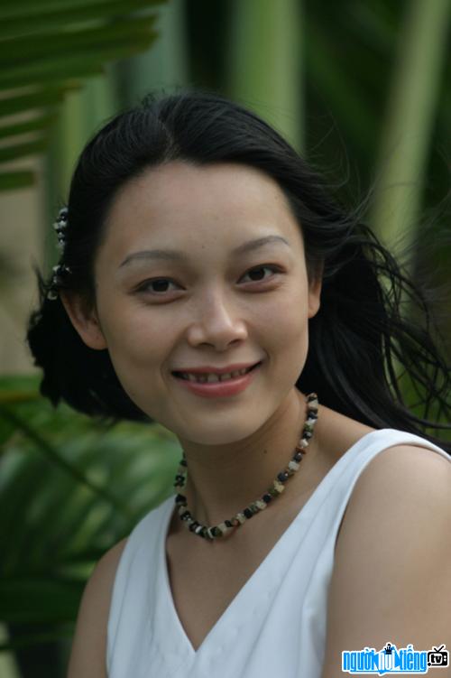  Young image of journalist Hoang Thu Huong
