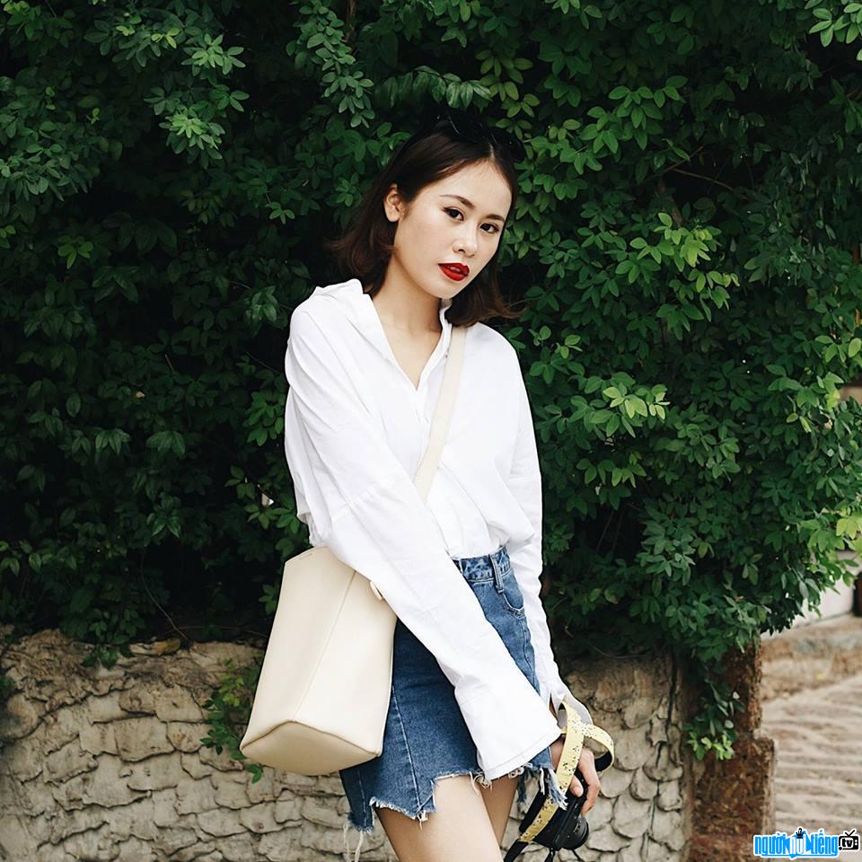  Latest pictures of blogger Hanh Mai