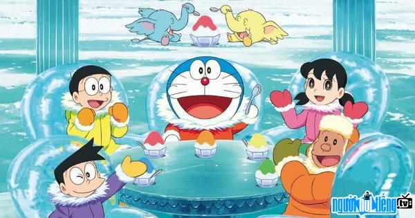 Bức ảnh Doraemon và những người bạn thân thiết của mình