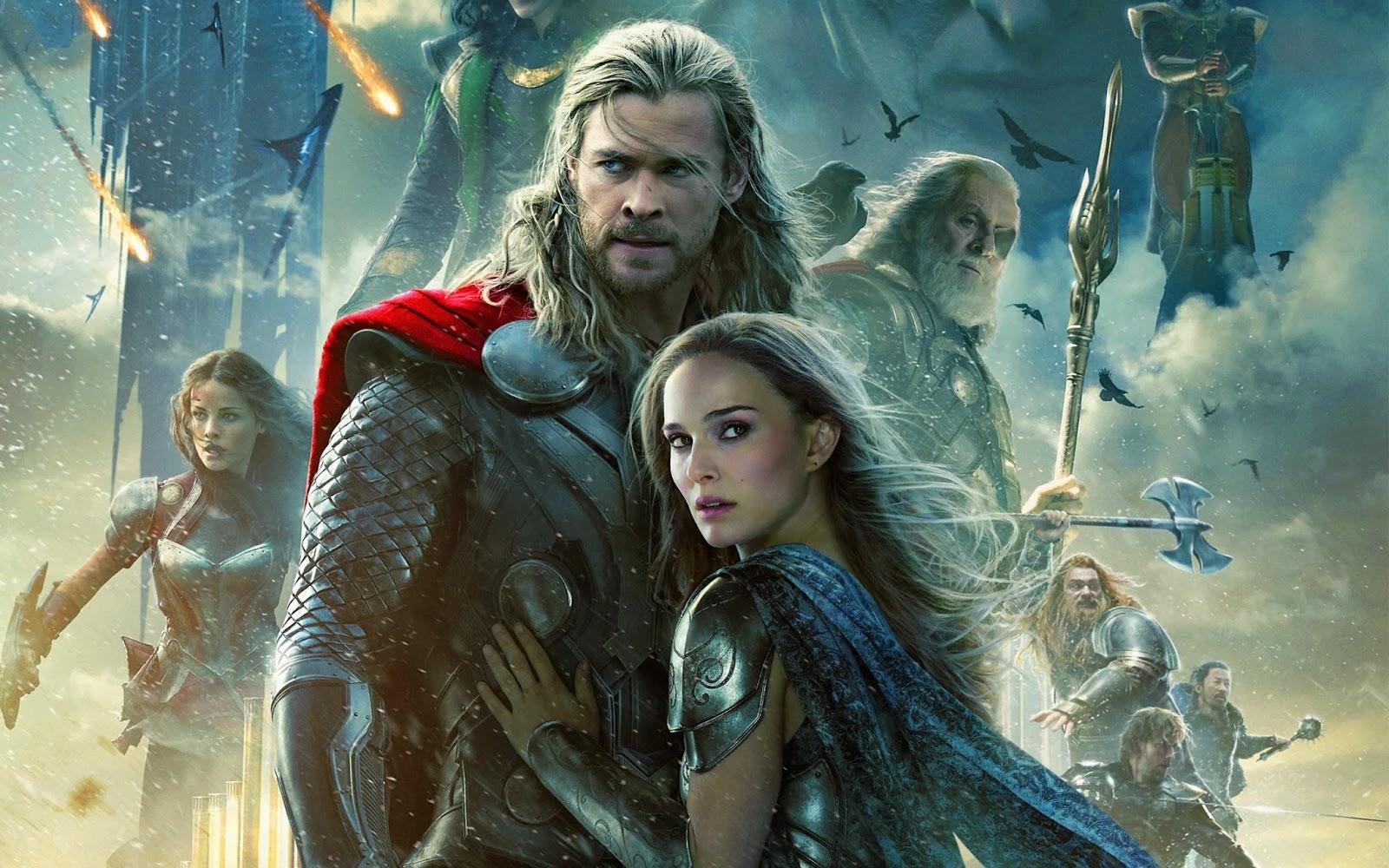 Hình ảnh thần Thor và vợ Sif