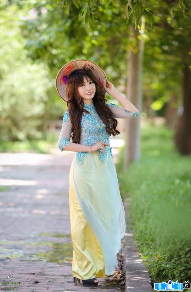 Photo of singer Mai Thien Trang transformed into a beautiful country girl