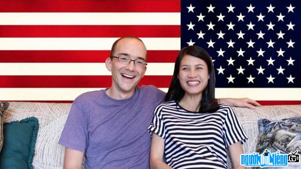 Daniel Hauer and his Vietnamese wife