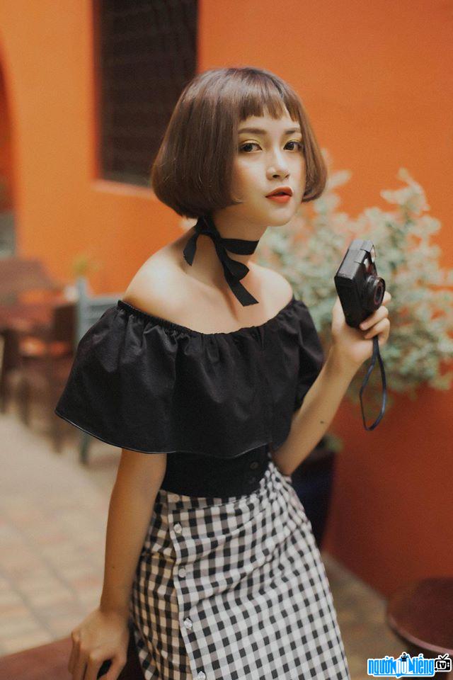  Mai Ky Han participating in the latest MV of male singer Thanh Duy