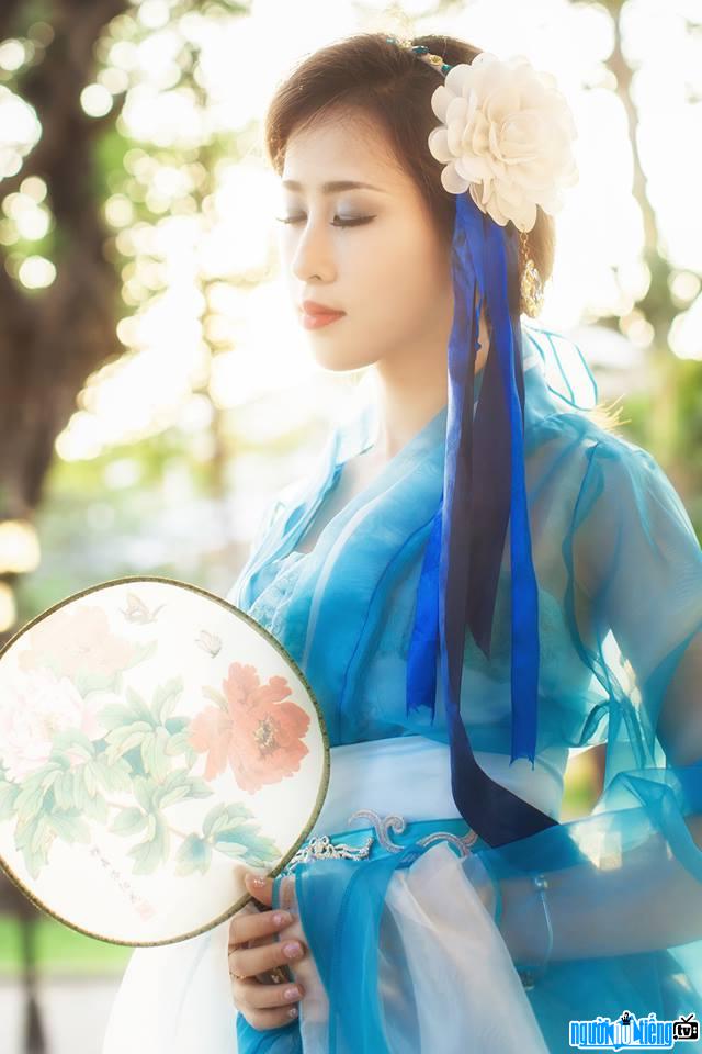  Truong Quynh Tien transformed into a beauty of ancient times