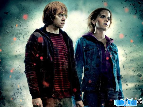 Hermione Jean Granger and Ron in the movie