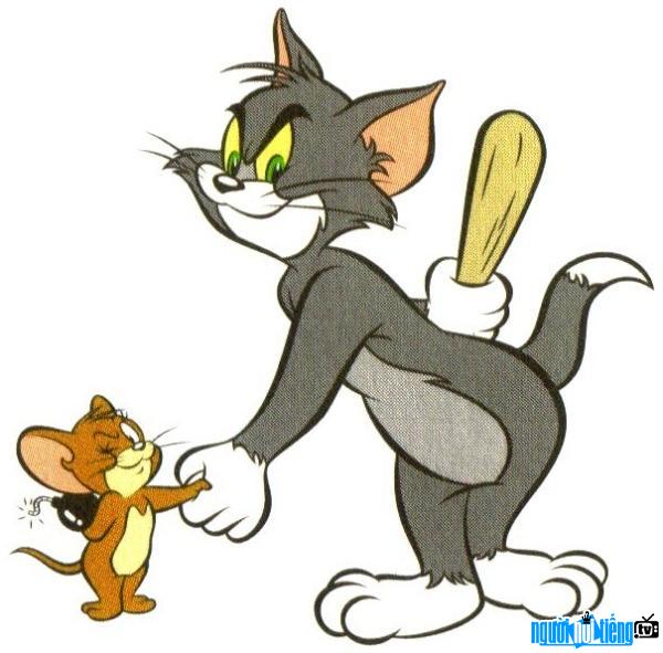Bức ảnh Chuột Jerry và mèo Tom