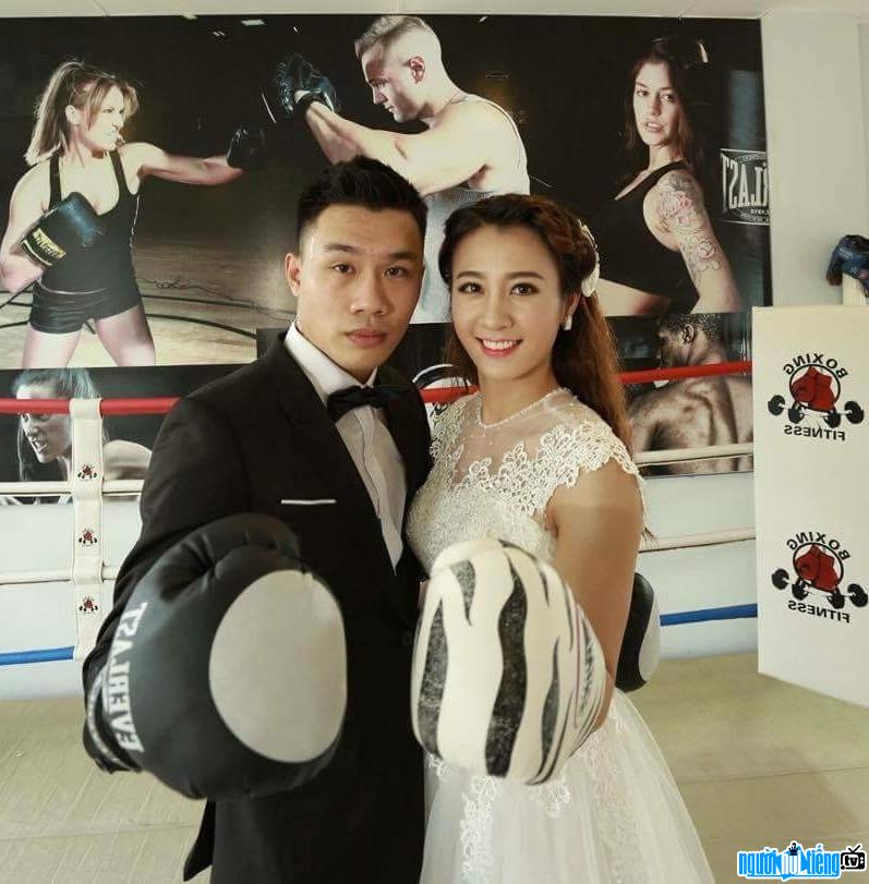 Ảnh cưới với ý tưởng boxing của võ sĩ Nguyễn Thị Yến