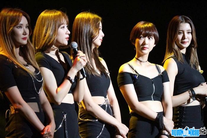  EXID group consists of 5 young and beautiful girls