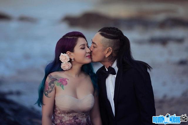 Ảnh cưới ngọt ngào của thợ xăm Nguyễn Mỹ Linh
