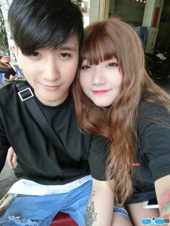  Tran Ngoc Cat Phuong with her boyfriend