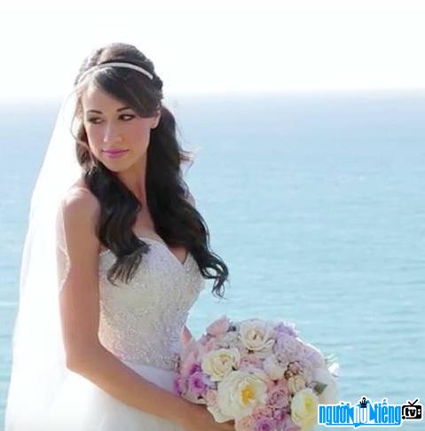 Beautiful Colleen Ballinger in Wedding Dress