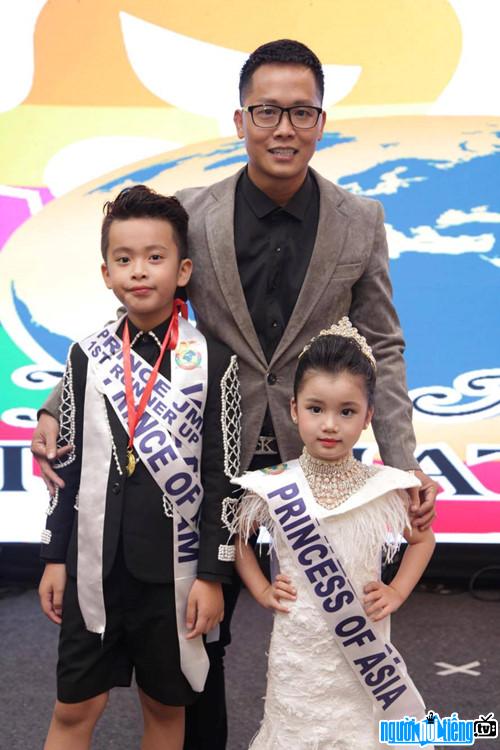  Photo of baby supermodel Bao Anh and coach Tien Thuan