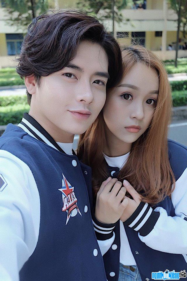  The picture of hot boy Du Khanh Vu and hot girl Le Chi