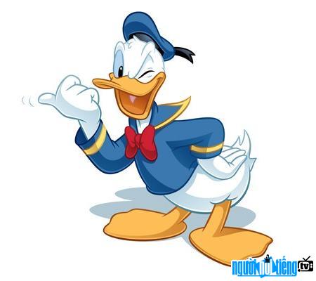  Donald Duck - one of the cartoon characters famous in America