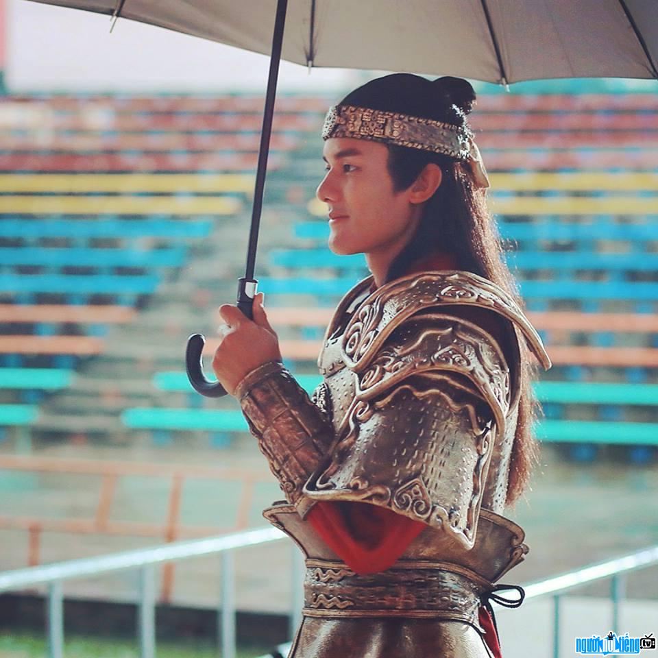Actor Andy Long Nguyen's image in the movie "Luc Van Tien"