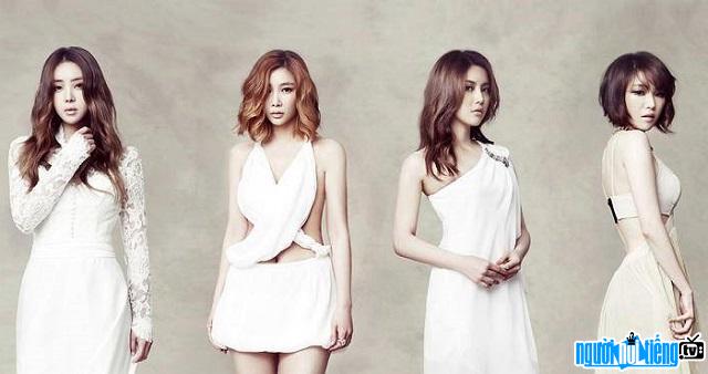 Bốn thành viên nữ xinh đẹp của nhóm nhạc Brown Eyed Girls