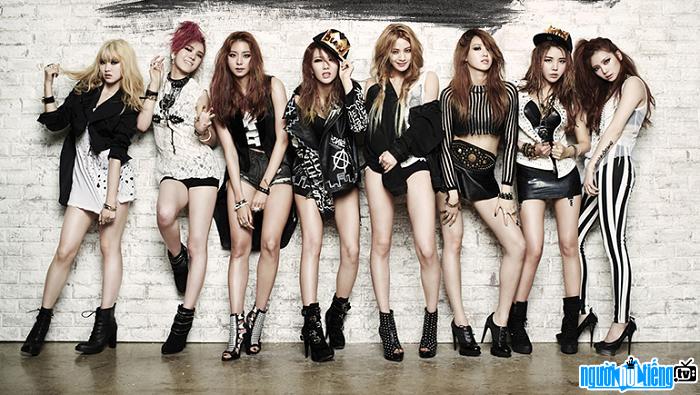 8 beautiful girls of After School group