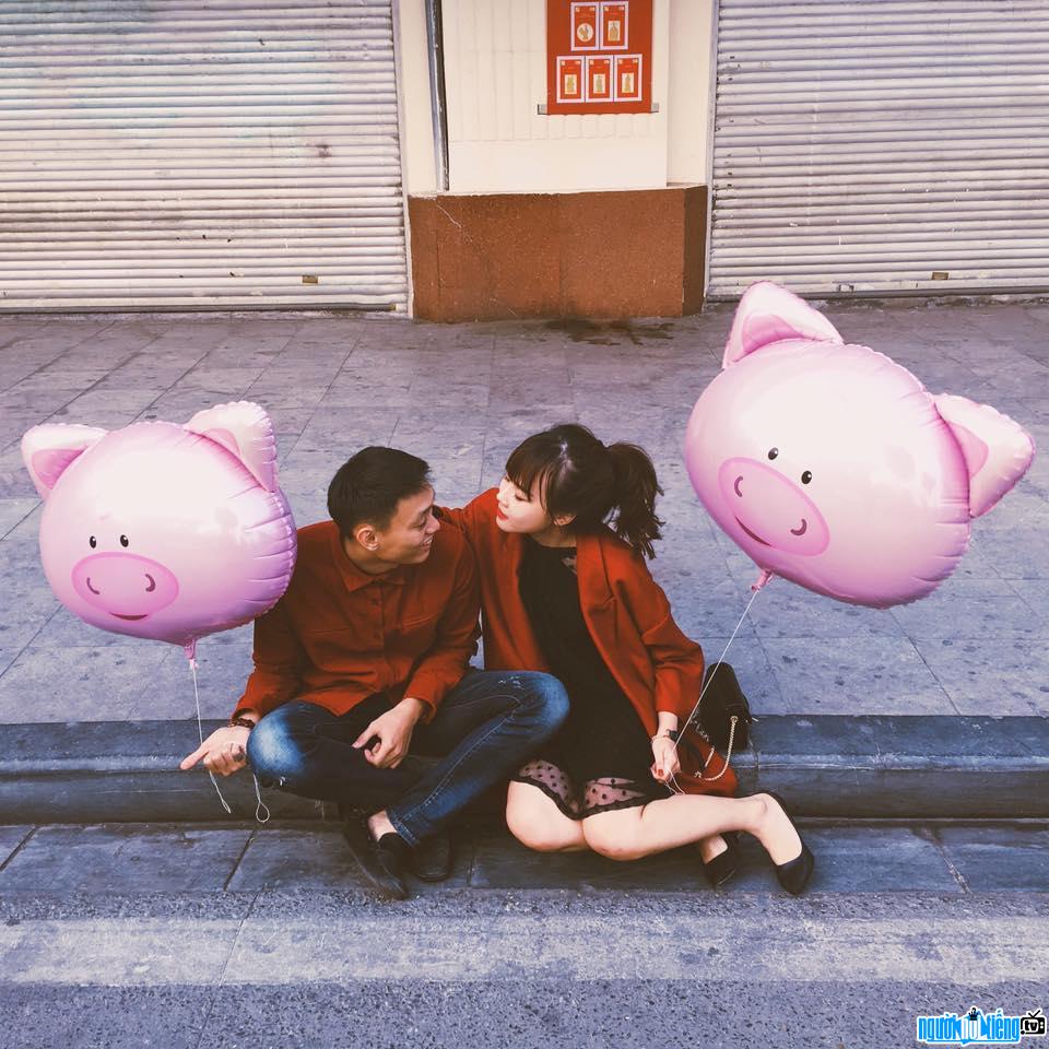 Bức ảnh Nhật Anh Trắng và bạn gái