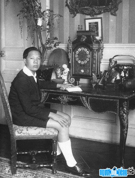  Childhood image of King Bao Dai
