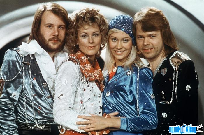  The legendary quartet ABBA