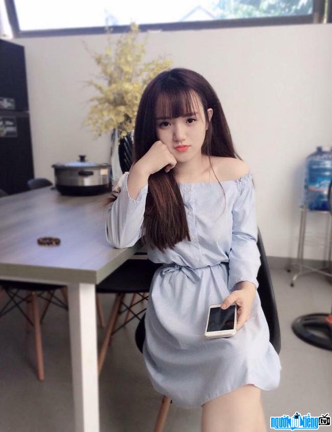 Vẻ đẹp tựa ngọc nữ của hot girl Nguyễn Thị Ngọc Khánh