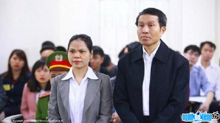 Blogger Nguyễn Hữu Vinh trong phiên tòa