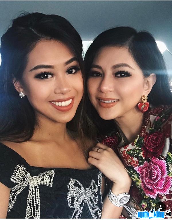 Fashionista Thao Tien and actress mother Thuy Tien