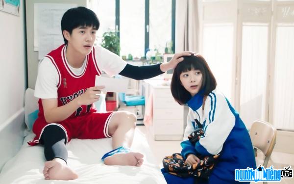  Actor Luu Haoran and Dam Tung Yun a beautiful couple on the Chinese-language screen.