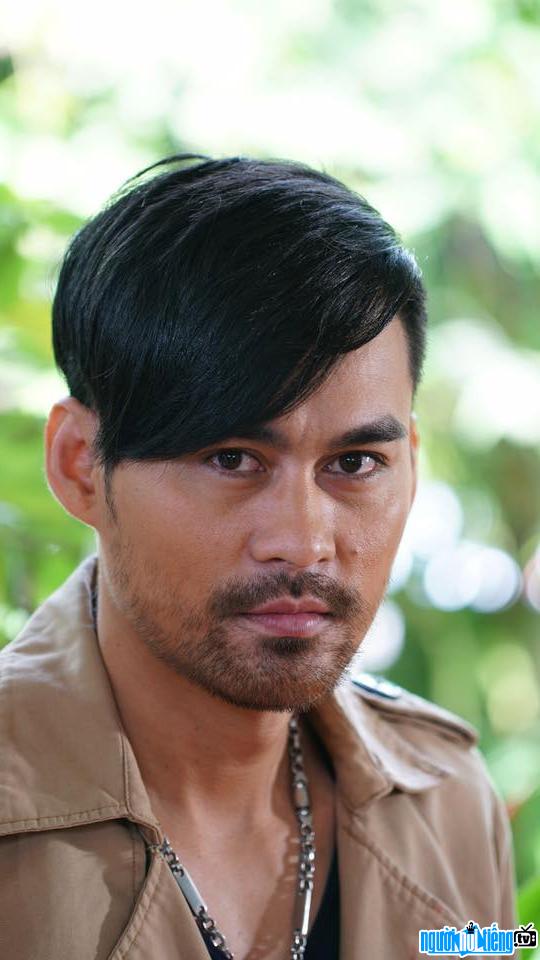 A close-up of his handsome and masculine look Actor Lam Minh Thang