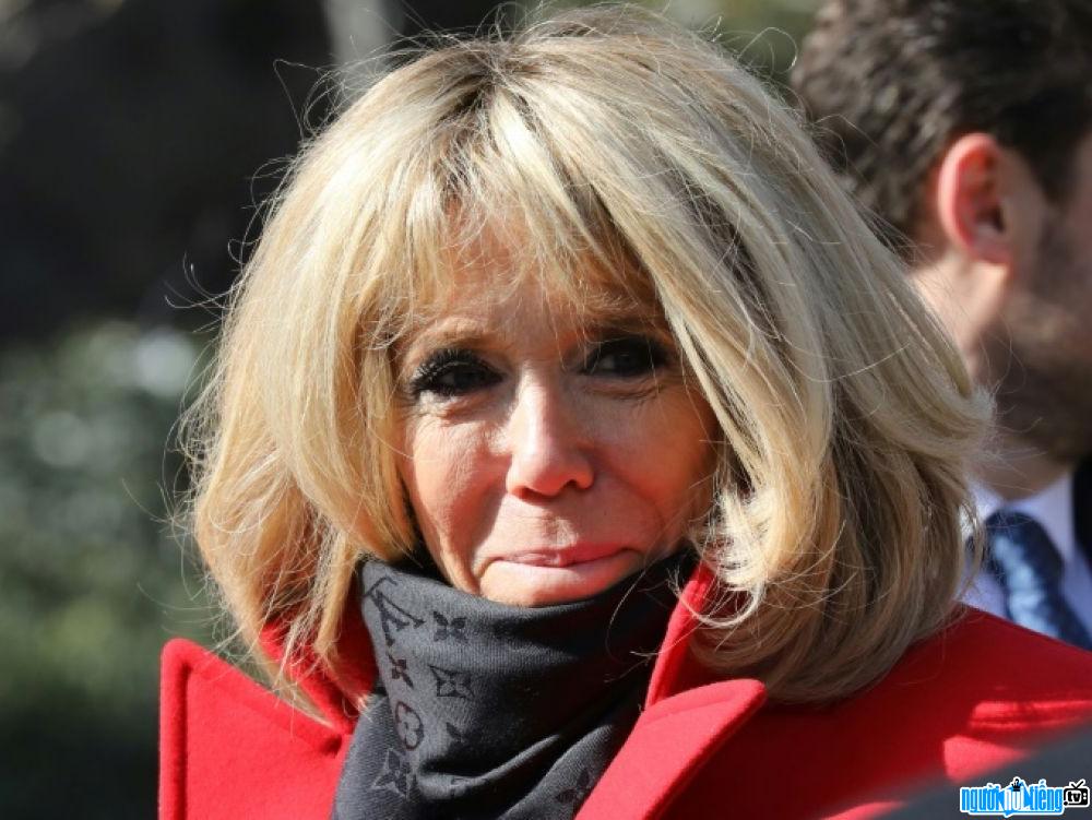 A new photo of First Lady Brigitte Macron