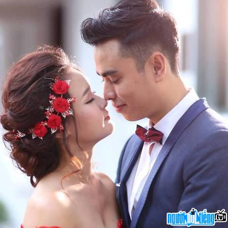  Wedding photo of actor Ngo Xuan Cuong