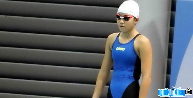 and athlete Phuong Tram is a new element of the Vietnamese swimming village.