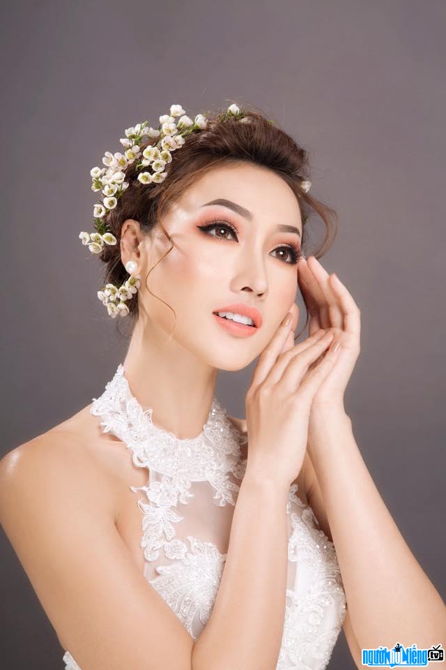  Miss To Uyen Khanh Ngoc participating in the Miss Universe Vietnam 2017 contest New image of model To Uyen Khanh Ngoc