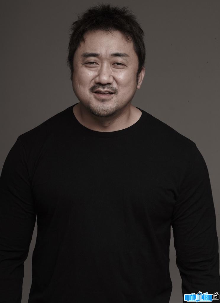A new photo of actor Ma Dong Seok