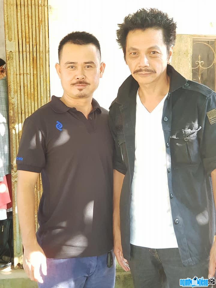  Picture of actor Vinh Xuong and actor Bui Trung Anh