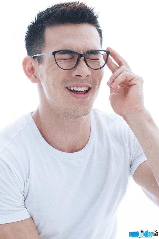 A portrait of actor Duy Nguyen