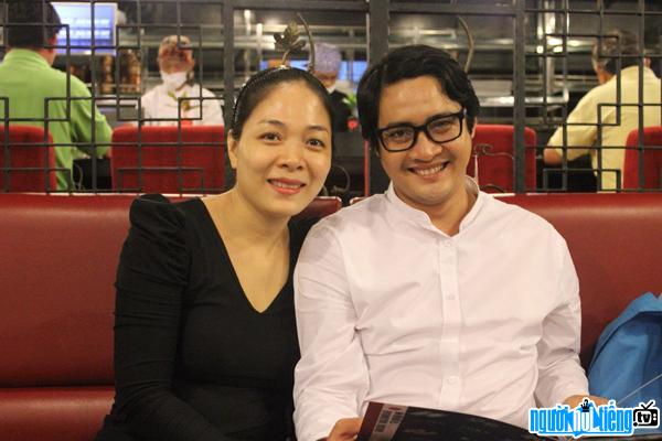 Actor Ngoc Tuong's photo Love with his wife