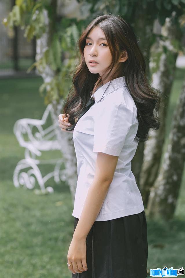 Hình ảnh diễn viên Lê Ngọc Phương Quỳnh trong phim về lứa tuổi học trò