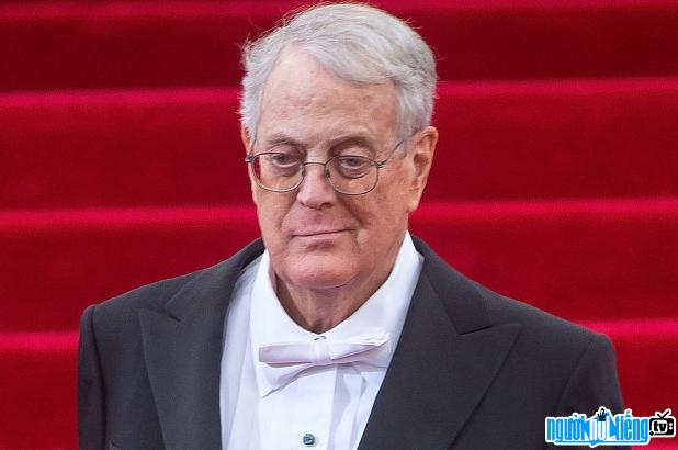 New image of businessman David Koch