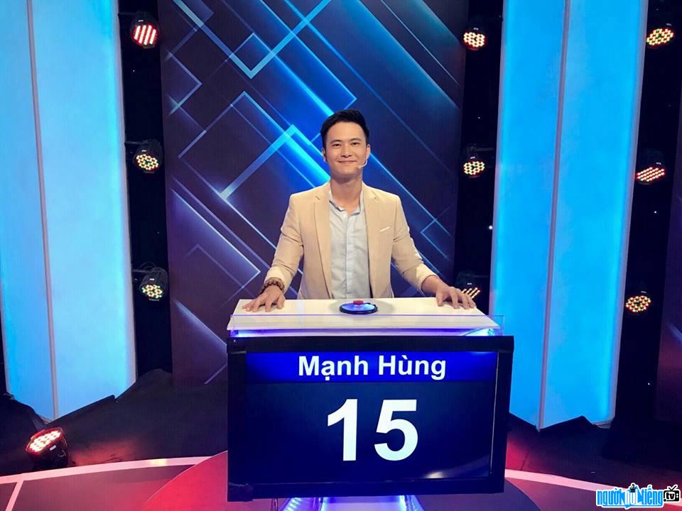  Image of actor Hung Chilhyun in the gameshow "One hundred million a minute"