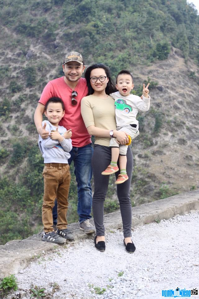 BTV Manh Thang's happy family