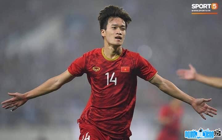 Hoàng Đức tham gia trận đấu và ghi bàn - U23 Việt Nam