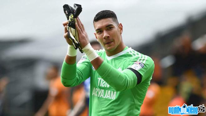 Picture of Neil Etheridge celebrating victory