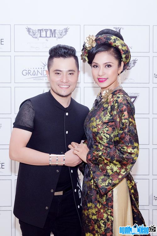  Picture of designer Nhat Dung and actor Viet Trinh