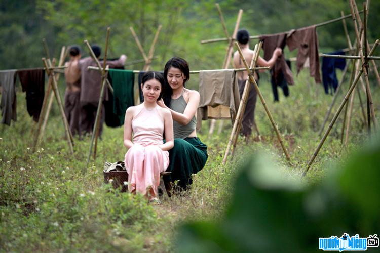  A scene of Tra My in the movie The third wife
