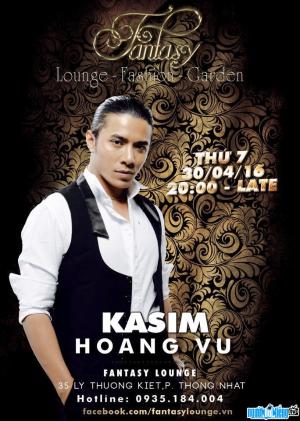 Singer Kasim Hoang Vu