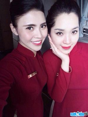 Flight attendant Hoang Thanh Thuy