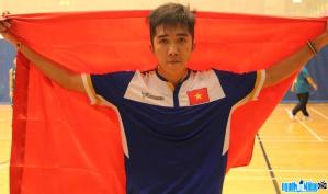 Badminton athlete Ho Phuoc Sang