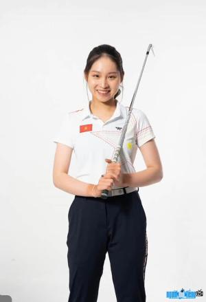 Golfer Doan Xuan Khue Minh