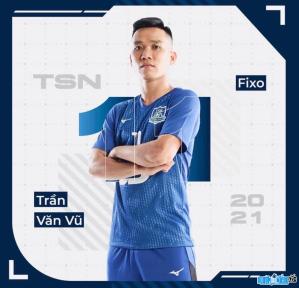 Football player Tran Van Vu